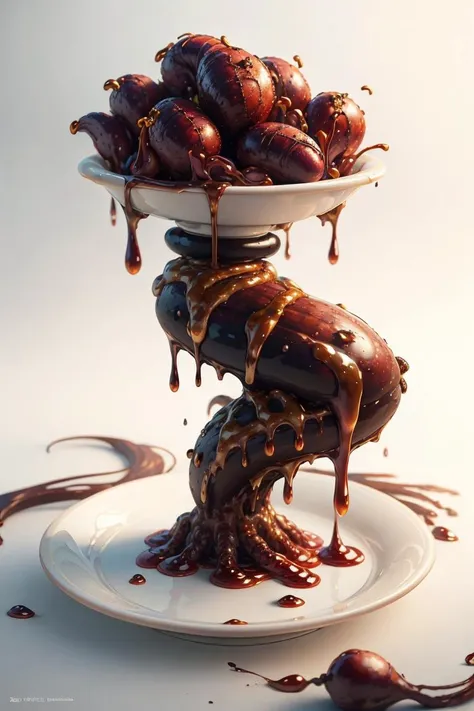 Best quality, masterpiece, ultra high res, (photorealistic:1.4),absurdres,
velvet tamarind in a plate, fantasy creature,
WhiteSlimeAI, <lora:WhiteSlimeAI:0.9>