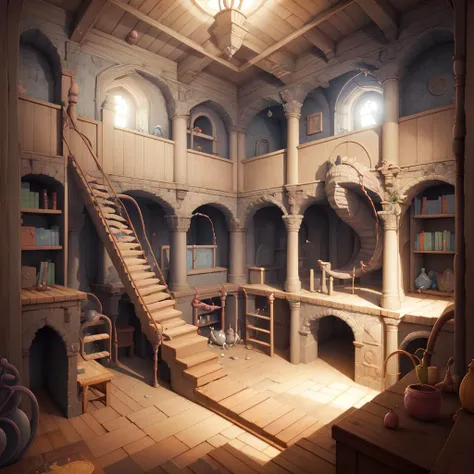 <lora:kLabyrinth:.85> kLabyrinth, children room