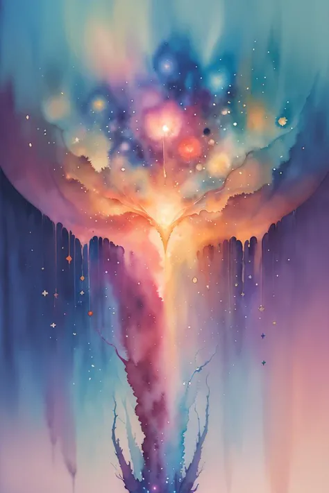 Best quality, masterpiece, ultra high res,( watercolor \(medium\), IrisCompiet:1.2), surrealism, dream-like,
Fireworks Galaxy, ((abstract art)),
<lora:IrisCompietStyle:1>
