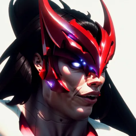 Highly detailed, High Quality, Masterpiece, beautiful, Pog, <lora:Pog:1.1>, solo, 1boy, Yone(Azakana), half-Demon, topless male, Demon mask, <lora:Yone_v1-12:0.7>