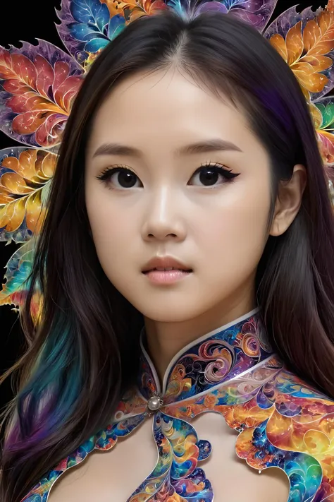 official art, highest details, beautiful and aesthetic, fractal art, colorful,
Masterpiece, best quality, 1girl,
<lora:kwFemaleBeta92_SDXL_v1:1>, asian