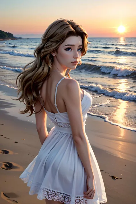 ((ultra detailed, masterpiece, best quality))
<lora:WolfBeauty:0.7>
WolfBeauty, 1girl, solo, long hair, On a beach during a vibrant sunset, sundress, playing with the waves