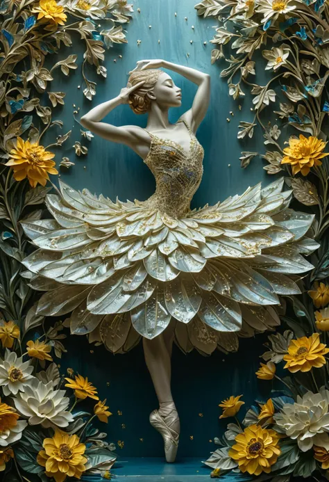 <lora:artfullyDANCELEMENTS_SDXL_V1:1>,artln,dancer,
flower, masterpiece, uhd, 8k, intricately detailed, photograph