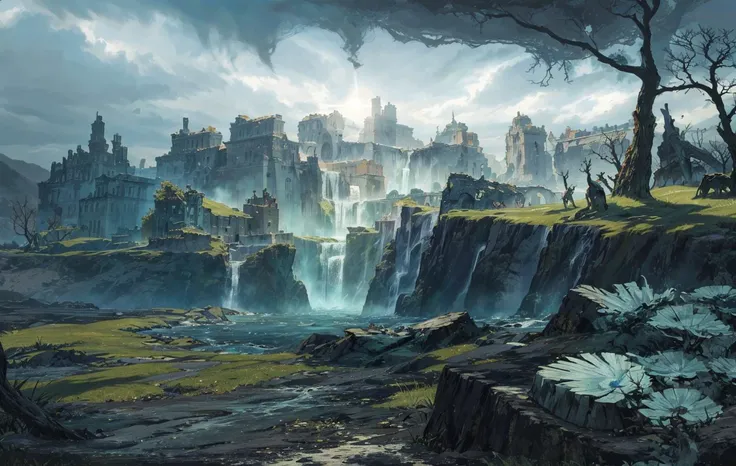 Shadow Isles, <lora:Shadow Isles:0.6>