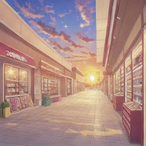 sky, speed, day, sparkles, sun, sunset, store, inside, mall,