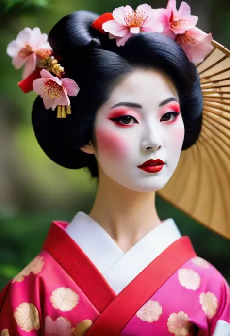 beautiful japanese geisha 