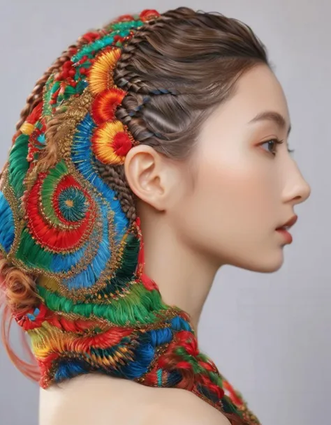 (modern art, masterpiece, best quality, hyper realistic, raw photo, ultra detailed, extremely detailed, intricately detailed), (photorealistic:1.4), fashion photography of a stunningly beautiful women, (crazy alternate hairstyle:1.4), kaleidoscope, <lora:hair_style:0.95>, beautiful and breathtaking hairstyle, pinterest hairstyles, concept art, hairstyle inspired by __artistsxl__ and __fashion__, __hairMisc__, __hairTexture__, __hairstyles__, __haircolormix__, stunning intricate full color, (intricate detailed hair:1.4), irresistibly tempting, understated appeal, striking juxtapositions, evocative hues, vivid illumination, creative refinement, striking juxtapositions, evocative hues, captivating coloration, pure, Innocent, aesthetic, romanticism, fairy, idol, beautiful detailed face, small face, artistic, perfect anatomy, goddess, calm, composed, like a cat, highly detailed __clothesWildcards_v10/korean girl style/dayilylook__ designed by Matthew Williamson and __fashion__ and __artistsxl__, layered, textural, face focus, depth of field, symmetrical, golden ratio, 8k resolution, octane render, extremely high-resolution details, realism pushed to extreme, fine texture, incredibly lifelike, (soft window natural lighting:1.4), dynamic angle, film grain, FujiFilm XT4, taken by __artists/Photography/photographers__, wakame,
