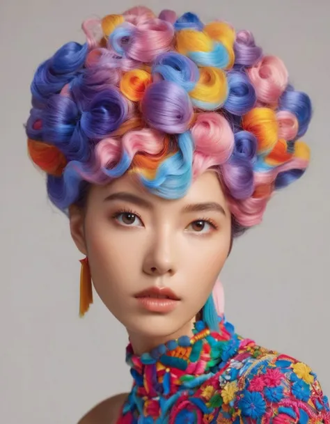 (modern art, masterpiece, best quality, hyper realistic, raw photo, ultra detailed, extremely detailed, intricately detailed), (photorealistic:1.4), fashion photography of a stunningly beautiful women, (crazy alternate hairstyle:1.4), kaleidoscope, <lora:hair_style:0.95>, beautiful and breathtaking hairstyle, pinterest hairstyles, concept art, hairstyle inspired by __artistsxl__ and __fashion__, __hairMisc__, __hairTexture__, __hairstyles__, __haircolormix__, stunning intricate full color, (intricate detailed hair:1.4), irresistibly tempting, understated appeal, striking juxtapositions, evocative hues, vivid illumination, creative refinement, striking juxtapositions, evocative hues, captivating coloration, pure, Innocent, aesthetic, romanticism, fairy, idol, beautiful detailed face, small face, artistic, perfect anatomy, goddess, calm, composed, like a cat, highly detailed __clothesWildcards_v10/korean girl style/dayilylook__ designed by Matthew Williamson and __fashion__ and __artistsxl__, layered, textural, face focus, depth of field, symmetrical, golden ratio, 8k resolution, octane render, extremely high-resolution details, realism pushed to extreme, fine texture, incredibly lifelike, (soft window natural lighting:1.4), dynamic angle, film grain, FujiFilm XT4, taken by __artists/Photography/photographers__, wakame,