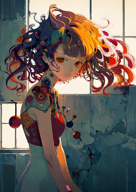 best quality, high quality, masterpiece, intricately detailed, UHD, flat color,
break
fashion photography of a stunningly beautiful women, photogenic, (crazy alternate hairstyle:1.4), a unique form reminiscent of something from a sci-fi movie, <lora:hair_style:1.0>, beautiful and breathtaking hairstyle, pinterest hairstyles, hairstyle inspired by Massimo Giorgetti and Jack McCollough and Rumiko Takahashi, long wavy brown hair, Prehensile hair, pointy hair, bob cut, streaked hair, stunning intricate full color, (intricate detailed hair:1.4), kaleidoscope, irresistibly tempting, understated appeal, striking juxtapositions, evocative hues, vivid illumination, creative refinement, striking juxtapositions, evocative hues, captivating coloration, pure, Innocent, aesthetic, romanticism, fairy, idol, kawaii, beautiful detailed face, small face, artistic, perfect anatomy, goddess, calm, composed, like a cat, highly detailed Culottes, button-down shirt, and sneakers. designed by Cyril Pontet and Andre Kohn, layered, textural, fractal art, Unrestrained,
break
face focus, depth of field, symmetrical, golden ratio, 8k resolution, octane render, extremely high-resolution details, realism pushed to extreme, fine texture, incredibly lifelike, (soft window natural lighting:1.4), dynamic angle, film grain, FujiFilm XT4, taken by Walker Evans, <lora:xl_more_art-full_v1:1>,