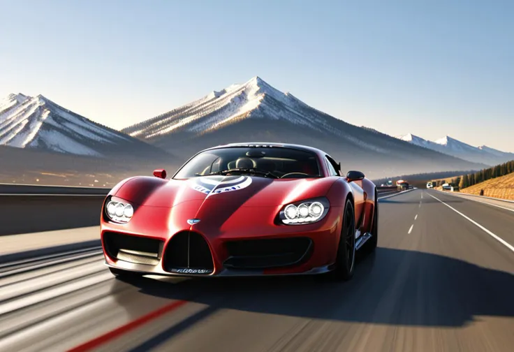 Wide angle,(Bugatti Chiron off-road:1.3), Asymmetrical composition, Military camouflage paint, Reinforced front bumper, (Robust metal bars:1.2), Large rugged tires, (Crucial off-road capability:1.3), Four LED headlights, Roof-mounted luggage, Spare tire, (Mountainous background:1.2), Rocky peaks, Gravel road, (Cloudy sky:1.3), Dramatic atmosphere, Intense shading.Masterpiece,best quality,hi res,8k,hi res,8k,award winning,(sharp focus, intricate, highly detailed),
