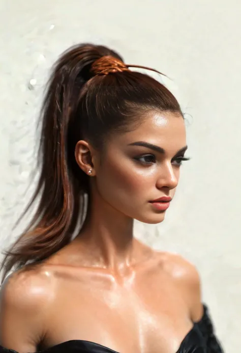 score_9, score_8_up, score_7_up, headshot portrait, oilpaint,
BREAK
female, 27 years-old, copper penny hair color, Elegant cleavage, highponytail, top ponytail, sleek hair,
BREAK
zPDXL2
zPDXLrl
<lora:gothic_oil_paint:0.5>
<lora:SDXL Lightning - 8 step LoRA:1>
<lora:Super_highhigh_ponytail_hair_Pony:0.8>