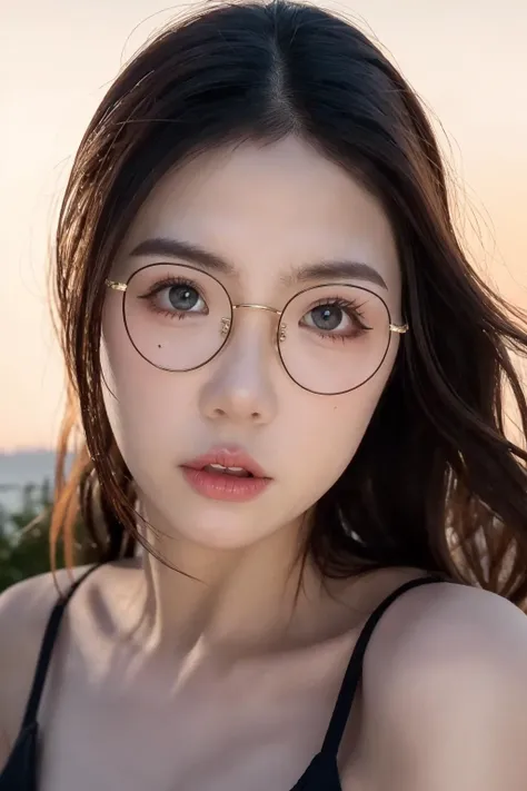 round eyewear,((short)) skirt:1.5,(sailor:1.1),1girl,(jail_bars:1.1),medium breasts,detailed face,show cleavage,(red eyes:1.5),extremely detailed eyes and face,btpt-fc,glowing eyes,masterpiece,best quality,(realistic, photo-realistic:1.3),(RAW photo:1.2),extremely detailed CG unity 8k wallpaper,amazing,finely detail,official art,absurdres,incredibly absurdres,huge file size,super detail,ultra-detailed,extremely detailed,beautiful detailed girl,extremely detailed eyes and face,beautiful detailed eyes,dynamic angle,wide shot,cinematic lighting,moody lighting,(ulzzang-6500-v1.1:0.7),extremely detailed face,(8k, best quality, masterpiece:1.2),(medium full body shot),solo,beautiful detailed face,supermodel,(fit body:1.1),pale skin,detailed chignon hair,(realistic glistening skin:1.2),skindentation,((sexy pose)),masterpiece,best quality,high resolution scan,(photo by Canon 5d, 50mm ZEISS lens),hourglass proportions,(8k uhd, hdr, dof),(professionally color graded),sharp focus,natural lighting,<lora:dantaxiaopihai:0.9>,