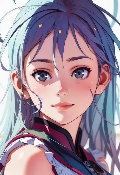 <lora:NoGameNoLife:0.8>, Shiro, smirk,(acclaimed, alluring, captivating, exciting, gorgeous, striking:1.3), (ultra realistic, sharp focus:1.3)