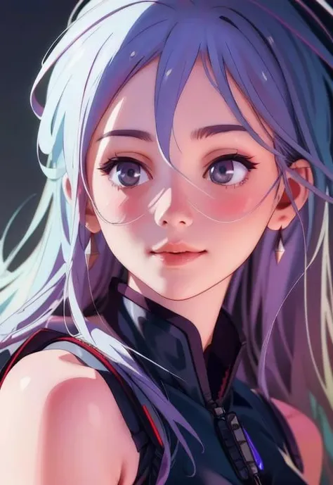 <lora:NoGameNoLife:0.8>, Shiro, smirk,(acclaimed, alluring, captivating, exciting, gorgeous, striking:1.3), (ultra realistic, sharp focus:1.3)
