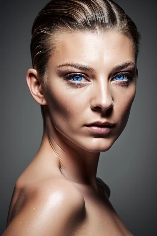 full color portrait of sks woman, (oiled shiny skin:1.0), undercut hair,
masterpiece, best quality, sharp focus, highres 8k uhd, ultra-detailed, rim light, (grey background:1.0),
<lora:CR-NatalieDormer_v10-malcolmrey:1>