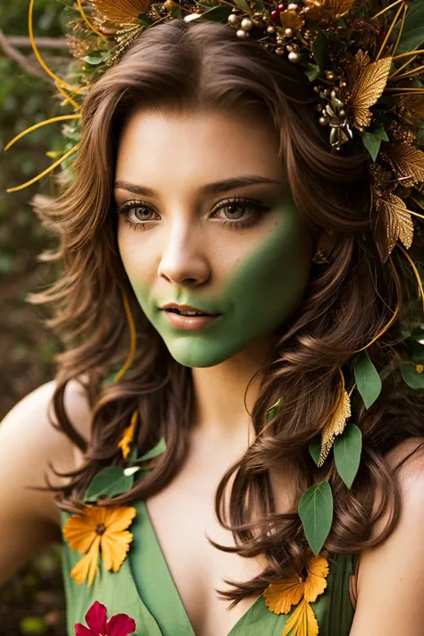 analog style, modelshoot style, portrait of sks woman wearing forest fairy costume, bold, bright colours,<lyco:locon_natalie_v1_from_v1_64_32:1.3><lora:epiNoiseoffset_v2Pynoise:1.0>