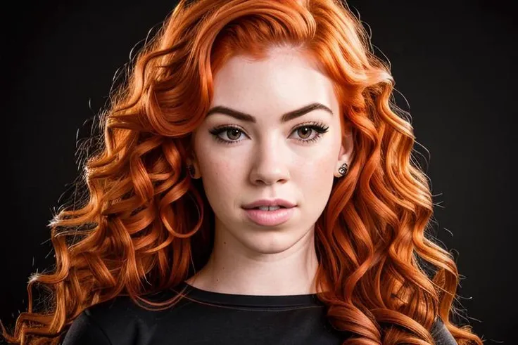 a portrait of  DEN_nala_brooks in front of a plain black background wearing a plain top, headshot, face,
photorealistic, high detail, detailed,