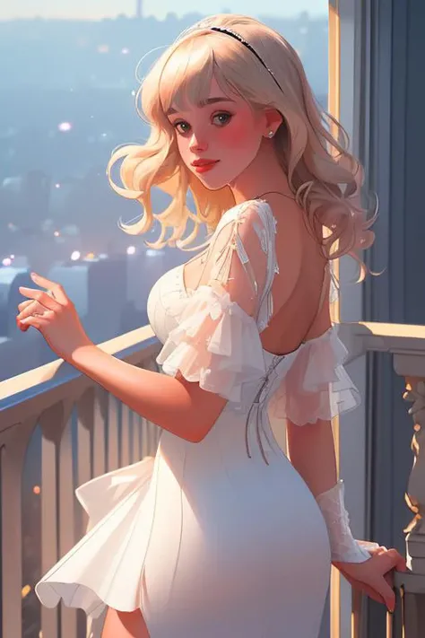 DEN_marissa_munoz,
(standing on a balcony wearing an (elegant outfit:1.3), Paris scene, Eifel tower, balcony railing, balcony, City scape, scenic:1.2),
bokeh, f1.4, 40mm, photorealistic, raw, 8k, textured skin, skin pores, intricate details <lora:epi_noiseoffset2:1>, epiCRealism <lora:ClothingAdjuster3:-1>