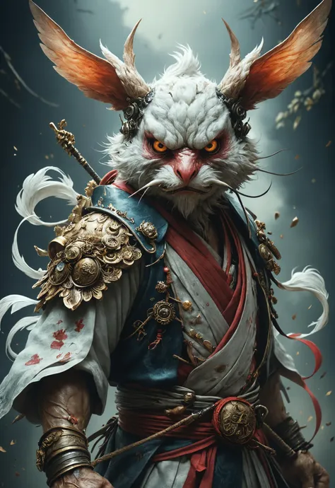 photography in the style of detailed hyperrealism,fantasy,Ryohei Hase,Tengu Tsukumogami, hyper detailed,intricate, poster,artstation<lora:xl_more_art-full_v1:0.3> <lora:add-detail-xl:1>