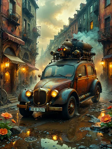 Professional photography.
A steampunk car in a modern city.
warm hues. warm tones.
<lora:OMG-Is-DucHaiten_v1.0:1.0>
<lora:sdxl_lora_beksinski-000018:0.05> digital artwork by Beksinski
<lora:The_Dark_Side_of_the_Earth:0.2>
<lora:DonMP4ste11F41ryT4l3XL-000008:0.4> DonMP4ste11F41ryT4l3XL