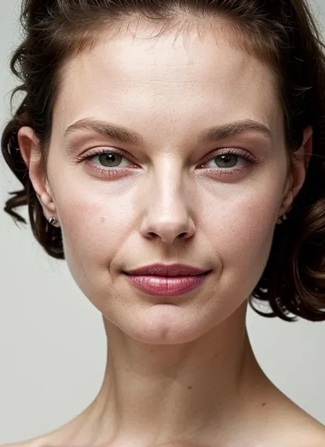 close up portrait of sks woman , by Flora Borsi, style by Flora Borsi, bold, bright colours, ((Flora Borsi)), by Annie Leibovitz, <lora:lora-small-ashley-judd-v1:1>