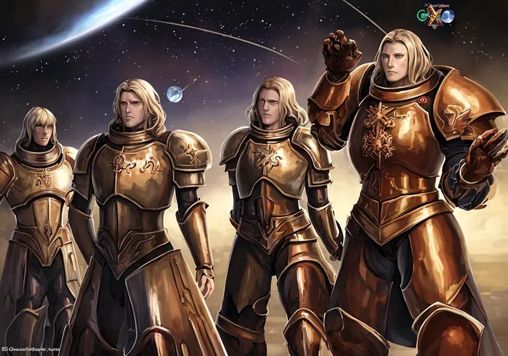 textless, war in Heaven, russian orthodox cathedral, Space Marines in another world, ggffff666666