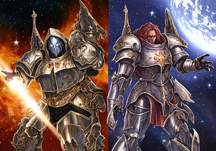 textless, war in Heaven, russian orthodox cathedral, Space Marines in another world, ggffff666666