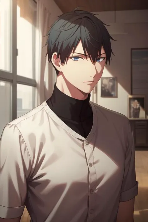 masterpiece, best quality, high quality, 1boy, solo, male focus, looking at viewer, upper body, <lora:uenoyama_ritsuka:0.70>, uenoyama_ritsuka