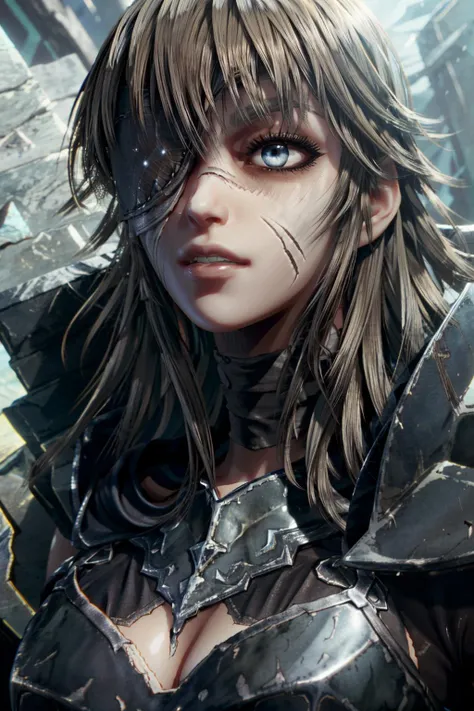 (masterpiece, best quality)
SoulsticeBriar, 1girl, solo, long hair, bangs, blue eyes, upper body, parted lips, teeth, from side, lips, scar, eyepatch, portrait, close-up, blindfold
<lora:epi_noiseoffset2:1>  <lora:add_detail:0.7>   <lora:SoulsticeBriar:1>