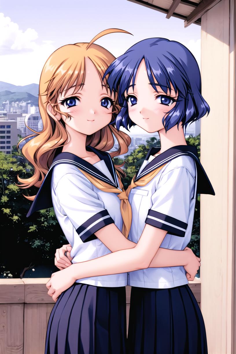 [Request] Kaede Kashiwagi & Hatsune Kashiwagi (Kizuato) v1.0