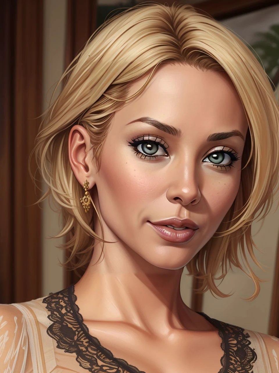 [Nicole Ari Parker | Jenna Elfman] , masterpiece, best quality, perfect eyes, detailed eyes, (style of production i.g:1.3) style,