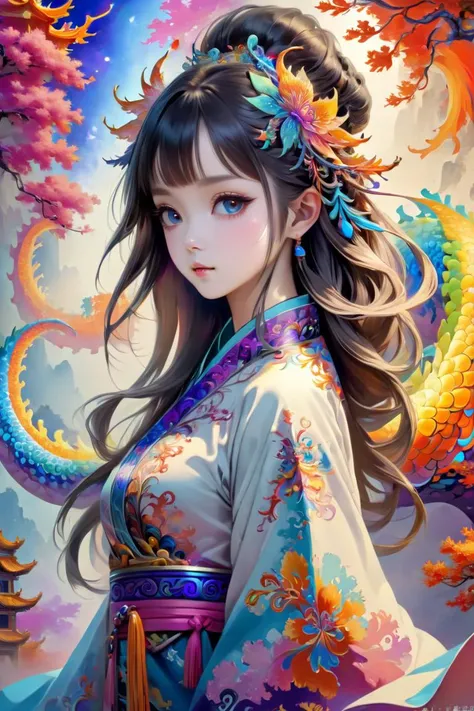 official art, highest details, beautiful and aesthetic, fractal art, colorful,
masterpiece, best quality, 1girl,  <lora:kwFemale_Beta40-SDXL_v1:1>, chinese