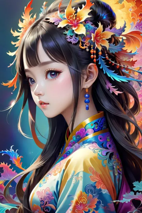 official art, highest details, beautiful and aesthetic, fractal art, colorful,
masterpiece, best quality, 1girl, <lora:kwFemale_Beta40-SDXL_v1:1>, chinese, asian