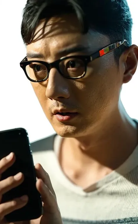 <lora:gaoqisheng:1>, gaoqisheng_fresh, best quality, ultra high res, (photorealistic:1.0), 1man, upper body, phone shop,