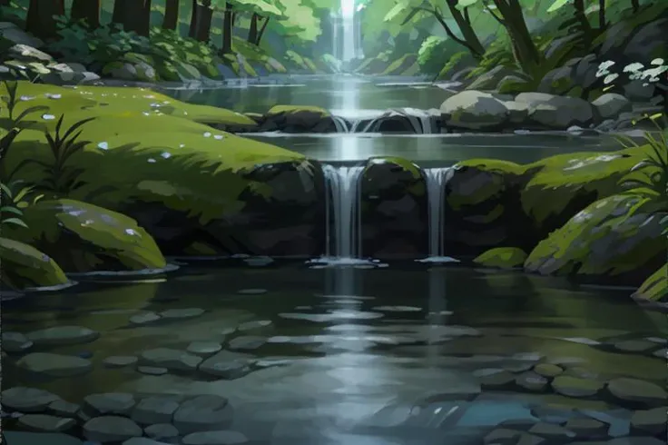 <lora:simplypaint:0.8>, river, flowing water, tranquil surroundings, natural beauty, <clip:skip:2>, masterpiece, 8k, high resolution, shallow depth of field, sharp focus