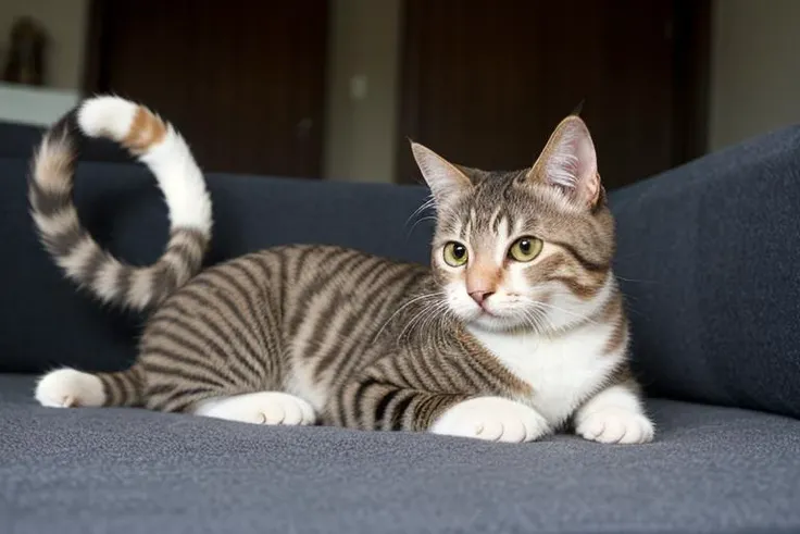 <lora:R3dd1tB1mb0_v1:1>, high resolution, high quality, realistic, cute cat, R3dd1tB1mb0