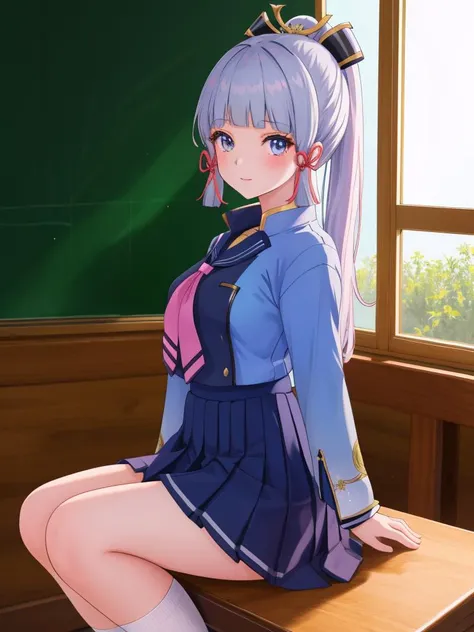 <lora:ç¥é绫å girl-000010:1>,ç¥é绫å girl,(school uniform :1.3),, masterpiece, best quality,