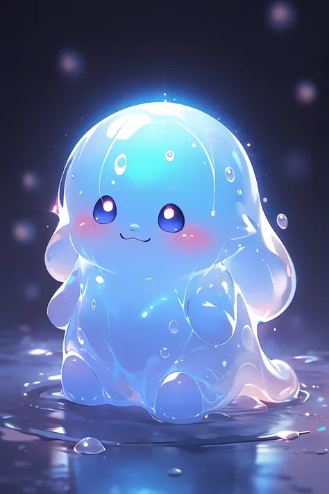 <lora:F_slime02:0.8>,slime skin,full body,chibi,(masterpiece:1.3),(best quality:1.3),1girl,