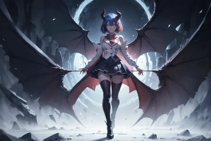 <lora:Chrome-ChanV39-55:1.0>, Chrome-chan, looking at viewer, smile, closed mouth, standing, upper_body, evil_smile, shaded_face, glare, grin, short_hair, upper_body, deep eyes, skirt,( large_breasts:1.2), white thighhighs, hair between eyes,1girl,<lyco:DemonicT:0.5>,DemonicT,sclera,(horns:1.2),(wings:1.2),colored sclera,demon wings,(demon horns:1.1),slit pupils,Ultra-detail,(highres:1.1),best quality,(masterpiece:1.3),cinematic lighting, Demonic summoning gesture,full body,
Mamiya 7 II Camera