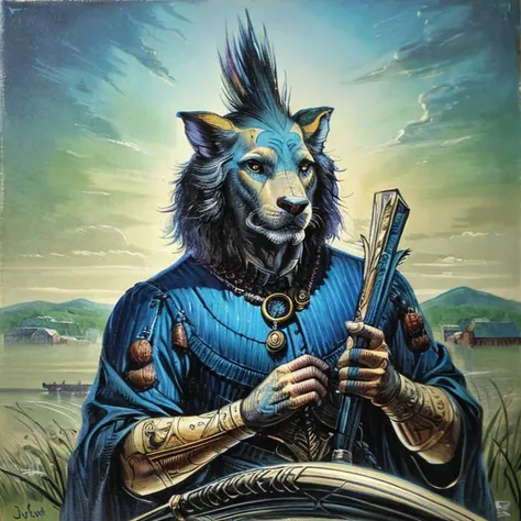art by llbreton, <lora:LLBreton15V2:1>