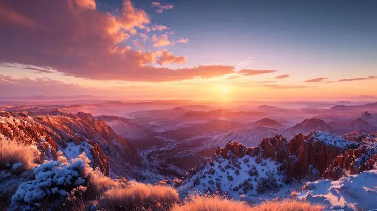 ((highly detailed, extremely detailed CG unity 8k wallpaper, illustration, highres, absurdres)),kkw-el-ice beautiful landscape at sunset, (kkw-hdr:0.69) (kkw-ph-2), analog style (film grain:1.3), , cinematic light, sidelighting, ultra high res, best shadow, RAW, (no humans:1.3),