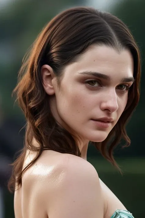 (closeup:1.0) photo of (CR-RachelW3isz-JernauGurgeh:0.9) as a (young:1.0) woman, (oiled shiny skin:1.1), (undercut:1.2) hairstyle,
(8k uhd:1.0), (best quality:1.0), (masterpiece:1.0), (sharp focus:1.0), grey background,