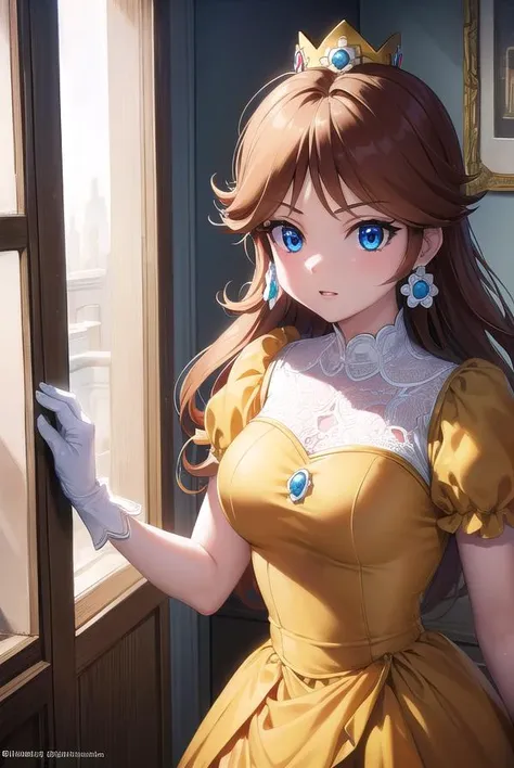 princessdaisy, <lyco:princessdaisy-lyco-nochekaiser:1>,
princess daisy, blue eyes, long hair, orange hair,
BREAK crown, daisy, dress, flower, gem, gloves, orange dress, puffy short sleeves, puffy sleeves, short sleeves, white gloves,
BREAK indoors,
BREAK looking at viewer, (cowboy shot:1.5),
BREAK <lyco:GoodHands-beta2:1>, (masterpiece:1.2), best quality, high resolution, unity 8k wallpaper, (illustration:0.8), (beautiful detailed eyes:1.6), extremely detailed face, perfect lighting, extremely detailed CG, (perfect hands, perfect anatomy),