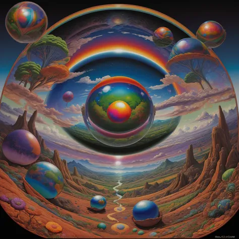 <lora:psychedelic-landscape:0.8> psychedelic landscape, (sphere:1.5)