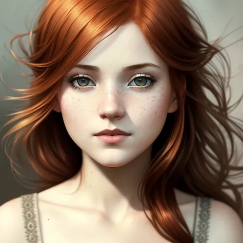 redhead girl,, rutkowski, intricate digital art, soothing tones,(cartoon:0.3), (art:1.4), epic realistic, faded, neutral colors, (hdr:1.4), (muted colors:1.4), (intricate), (artstation:1.99), dramatic, intricate details, (technicolor:0.9), detailed, intricate, cinematic, detailed