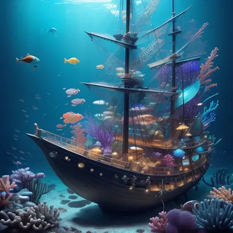 Pirates' ship ,
