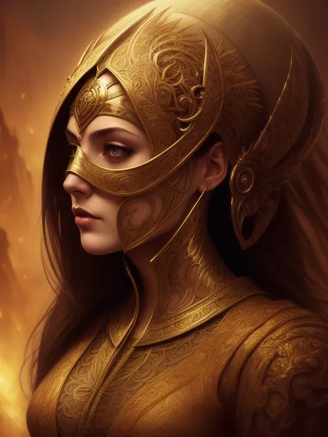 Masquerade Dance, matte painting, detailed sharp eyes, warm colors, Soft Lighting, detailed face, soft skin, soft hairs, by Karol Bak and GDNS, symetrical, 8k, 2d render, sf, intricate artwork masterpiece, ominous, matte painting movie poster, golden ratio, trending on cgsociety, intricate, epic, trending on artstation, by artgerm, h. r. giger and beksinski, highly detailed, vibrant, production cinematic character render, ultra high quality model, by van gogh