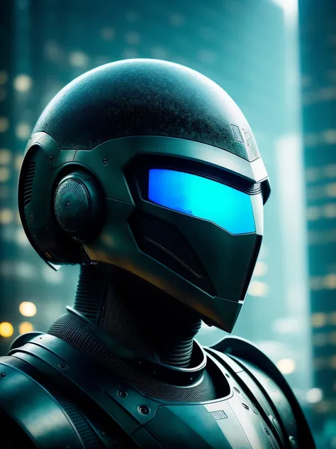 ((futuristic architecture, wet city background)), hyperrealistic dark photoshot of ((alien)) weared mask, posing, agressive view, acsonometric camera view, (((intricate electric components surface texture covering armored wear))), overdetailed texture, hdr+, 8k, QHD, backlighting, glow, unreal engine, dynamic lighting, beautyfull refraction, ((low-key lighting, dimly light)), scenic view <hypernet:comandante-main:1.0>