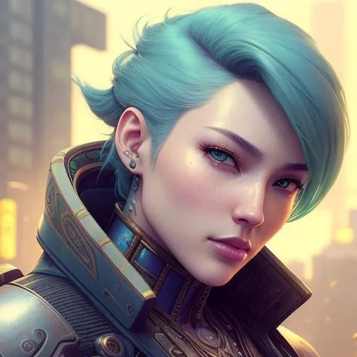 ultra realistic illustration of a retro futuristic male cyborg punk art nouveau filgree scrollwork, masterpiece, intricate, highly detailed, sharp, painting of a man, insanely nice hair style, combination in the style ayami kojima, highly detailed, painting, 3 d render beeple, unreal engine render, intricate abstract. intricate artwork, by tooth wu, wlop, beeple, dan mumford. concept art, octane render, trending on artstation, greg rutkowski very coherent symmetrical artwork. cinematic, key art, hyper realism, high detail, octane render, 8 k, iridescent accents, albedo from overlord, the library of gems, intricate abstract. intricate artwork, by tooth wu, wlop, beeple, dan mumford. concept art, octane render, trending on artstation, greg rutkowski very coherent symmetrical artwork. cinematic, key art, hyper realism, high detail, octane render, 8 k, iridescent accents analog