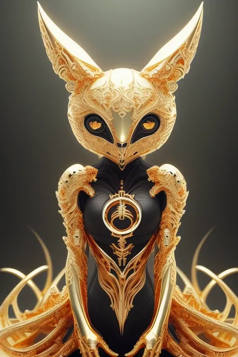 logo, cute, kawaii, (((gold eyes))), clean lines, vector, sf, intricate artwork masterpiece, ominous, matte painting movie poster, golden ratio, trending on cgsociety, intricate, epic, trending on artstation, by artgerm, h. r. giger and beksinski, highly detailed, vibrant, production cinematic character render, ultra high quality model